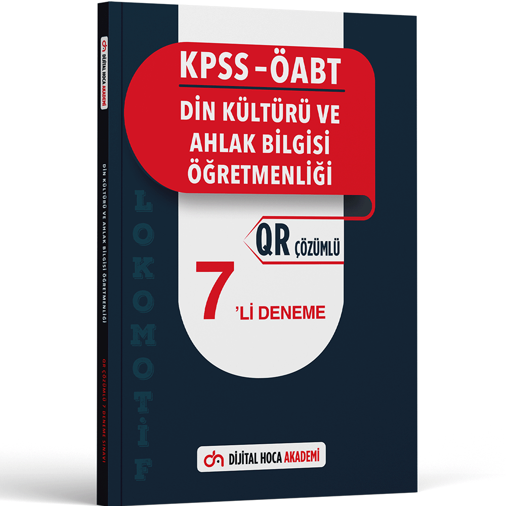 KPSS ÖABT DKAB Lokomotif Serisi QR Çözümlü 7'li Deneme