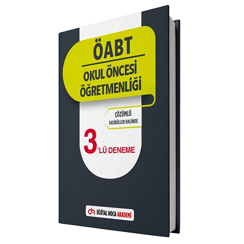 KPSS ÖABT Okul Öncesi Öğretmenliği Çözümlü 3’lü Deneme 