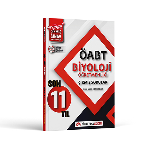 2024 ÖABT Biyoloji Son 11 Yıl Orijinal Çıkmış Sınav Soruları Video Çözümlü