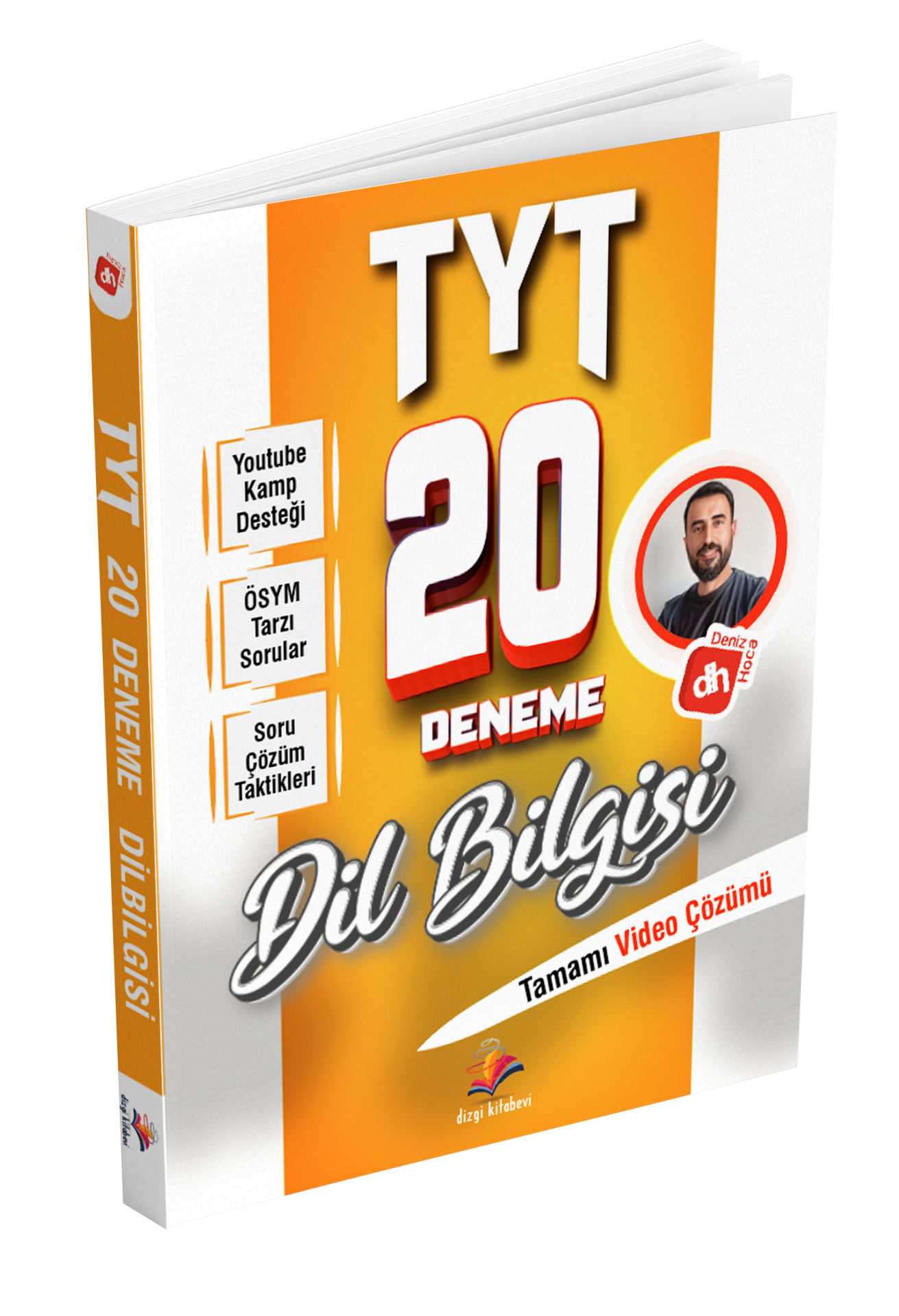 Deniz Hoca TYT Türkçe Dil Bilgisi 20 Deneme Sınavı 2024