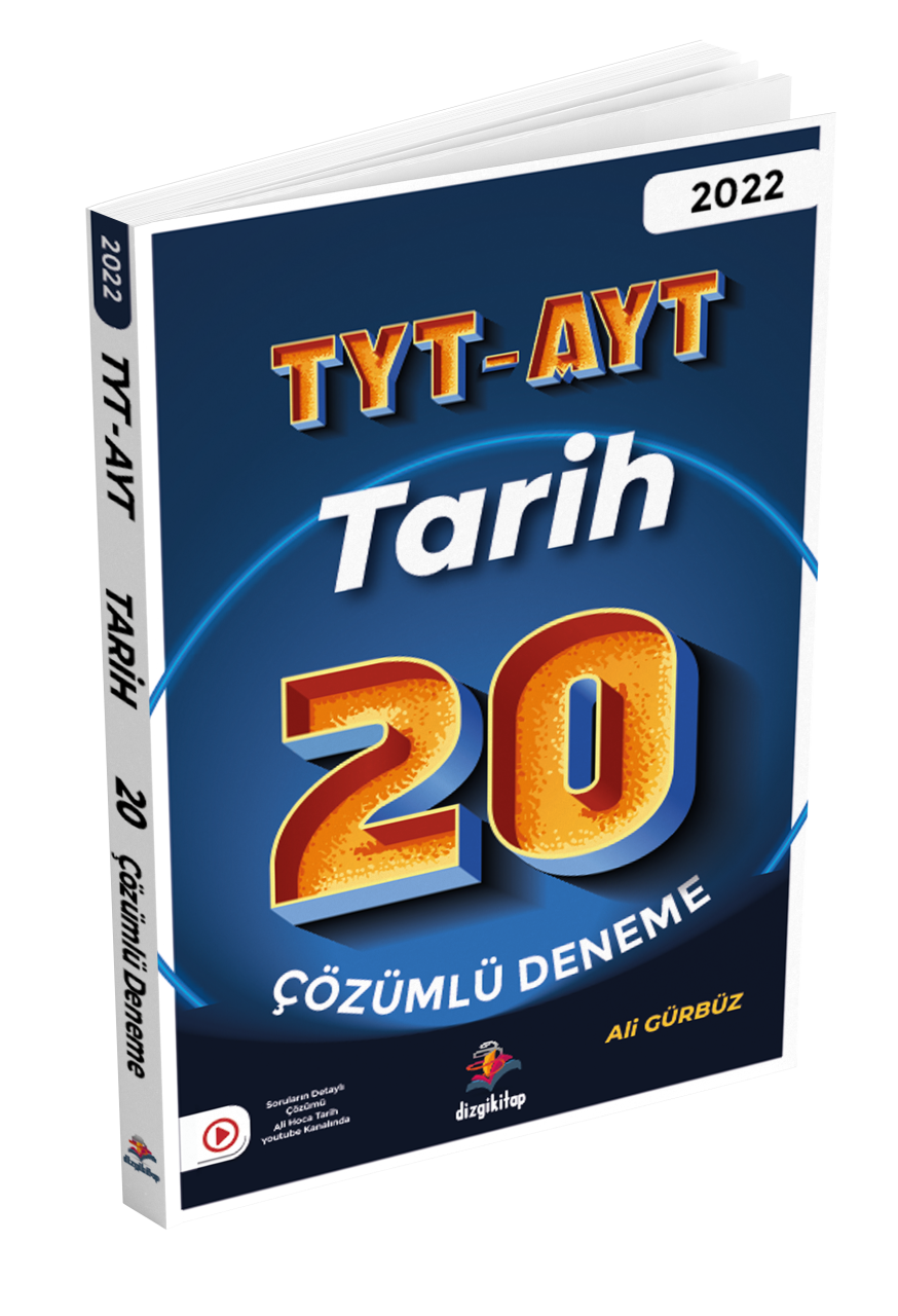 TYT - AYT Tarih 20 Çözümlü Deneme Ali Gürbüz TYT - AYT Tarih 20 Çözümlü Deneme Ali Gürbüz