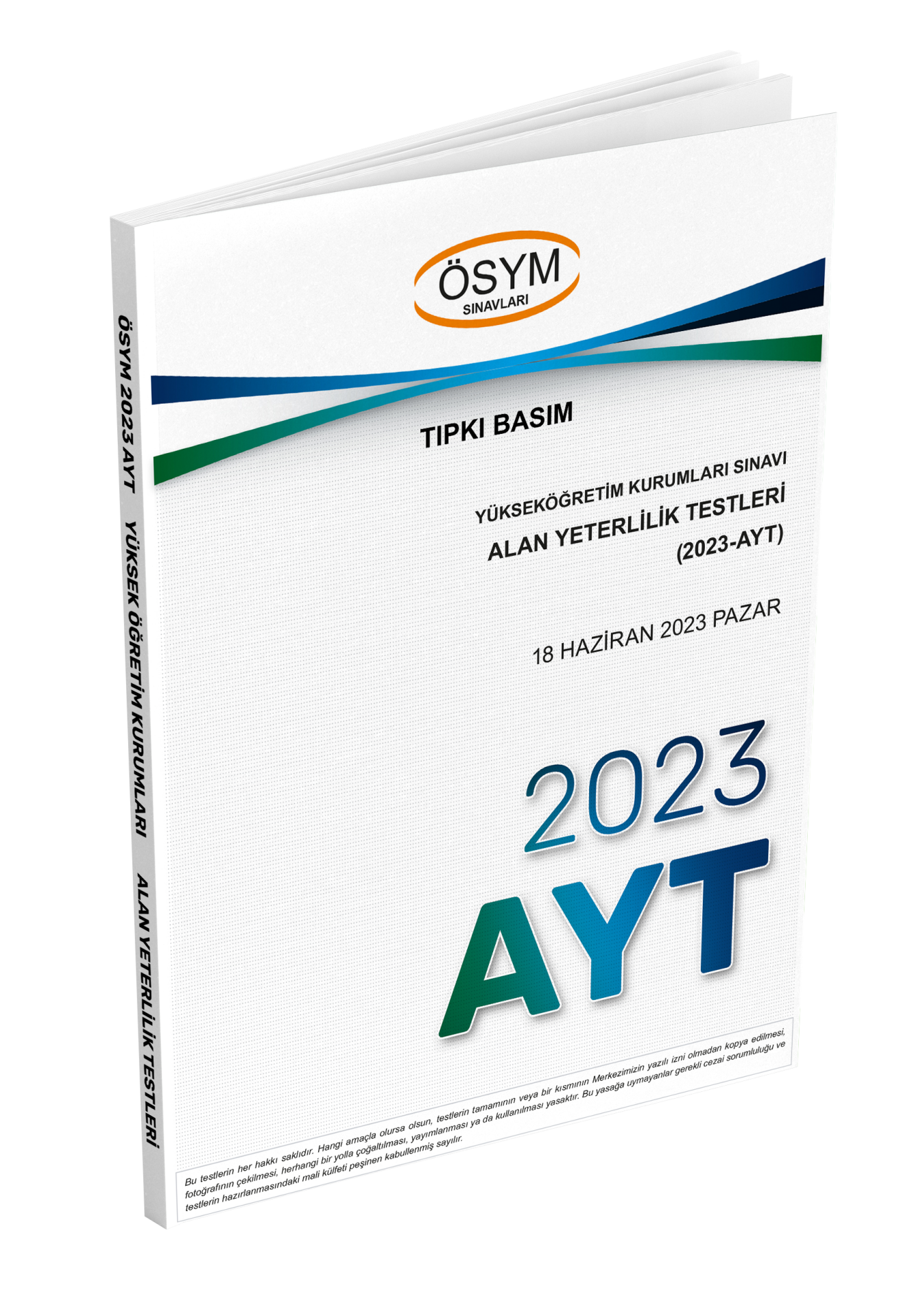 Ayt 2023 Çıkmış Sorular Tıpkı Basım