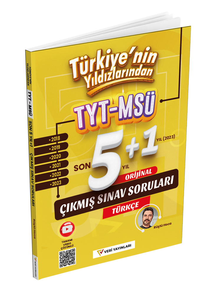 TYT-MSÜ Türkçe Son 6 Yıl Video Çözümlü Orijinal Çıkmış Sorular ve Çözümleri 