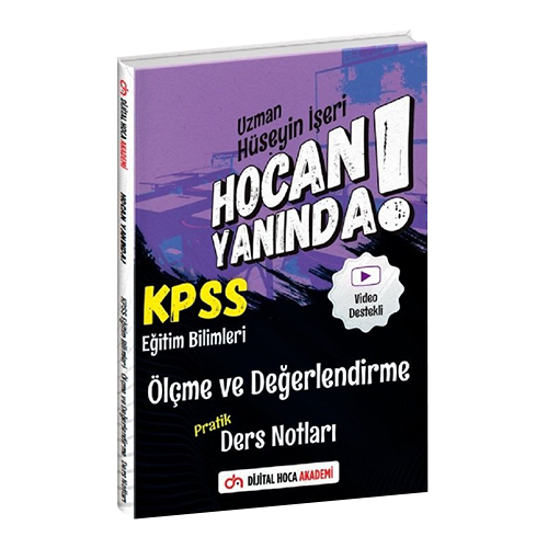 KPSS Eğitim Bilimleri Ölçme ve Değerlendirme Pratik Ders Notları